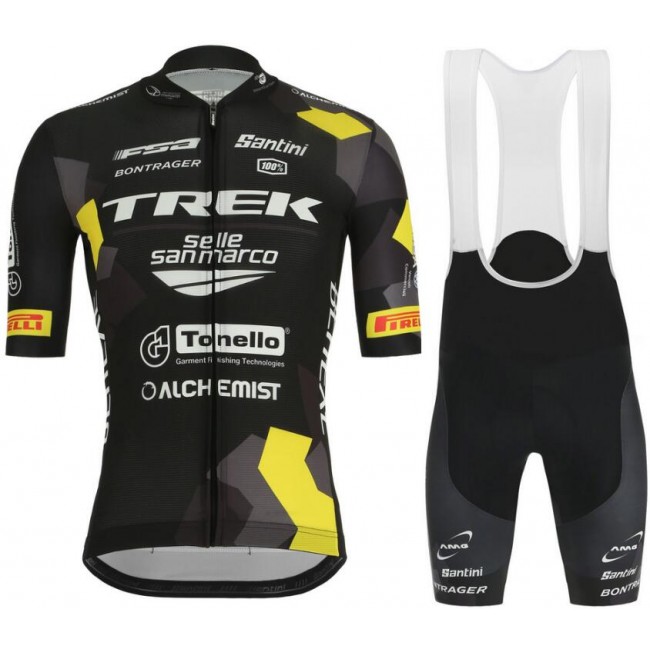 Trek Selle San Marco 2019 Fahrradbekleidung Radtrikot Satz Kurzarm+Kurz Trägerhose 6ZSF4