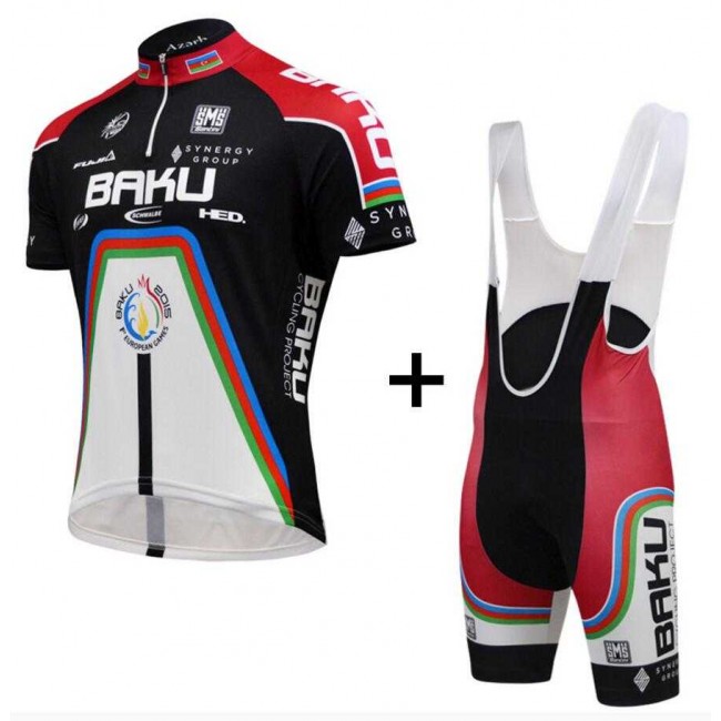 2015 BaKu Fahrradbekleidung Radteamtrikot Kurzarm+Kurz Radhose Kaufen I5I6Q