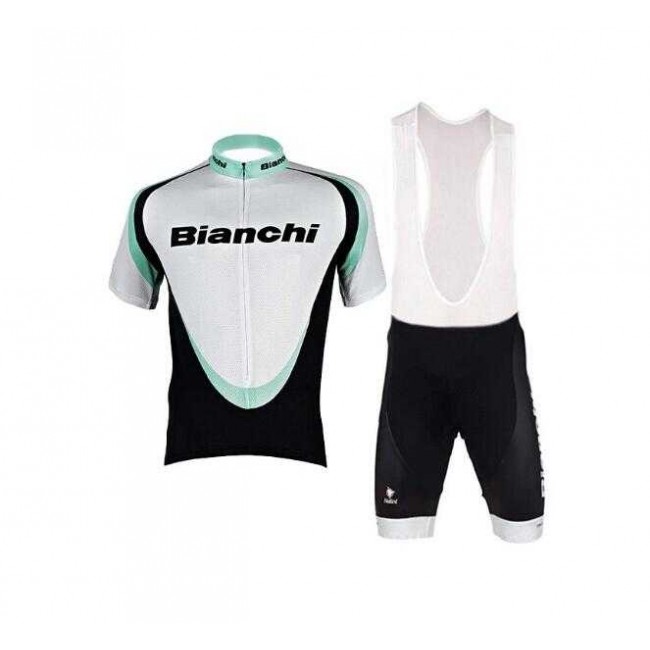 2016-2017 Bianchi Fahrradbekleidung Radteamtrikot Kurzarm+Kurz Radhose Kaufen weiß F4F0T