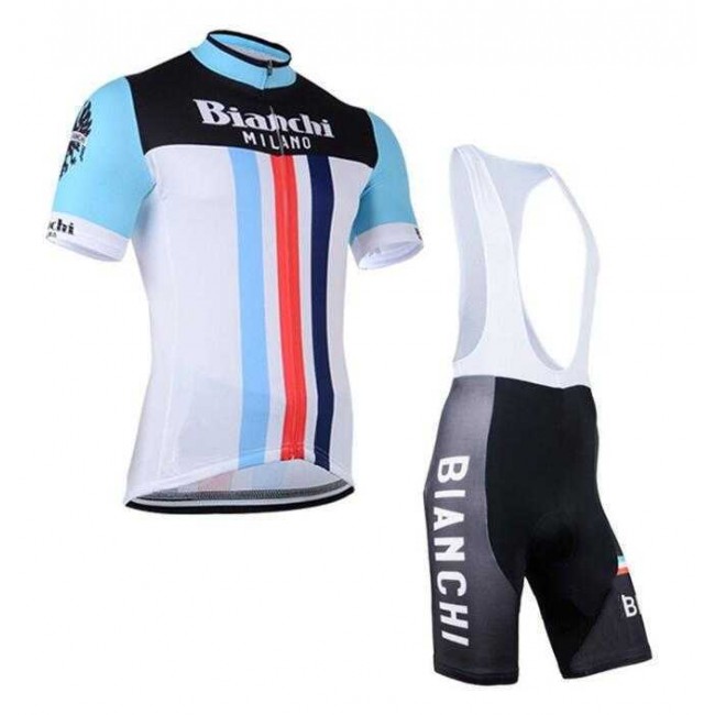 2016 Bianchi Pro Fahrradbekleidung Radteamtrikot Kurzarm+Kurz Radhose Kaufen 1EDWV