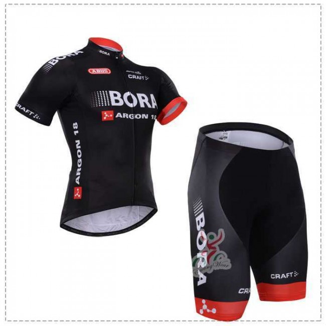 2015 Bora Argon 18 Fahrradbekleidung Radtrikot Satz Kurzarm+Kurz Radhose Y9CSR