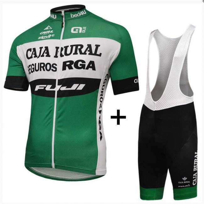 2016 Caja Rural Fahrradbekleidung Radteamtrikot Kurzarm+Kurz Radhose Kaufen 1JQJX