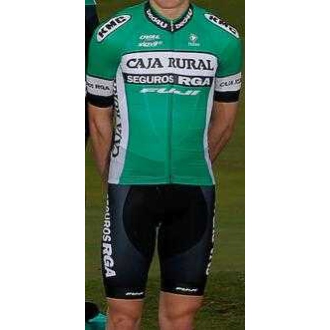 2017 Caja Rural Fahrradbekleidung Radteamtrikot Kurzarm+Kurz Radhose Kaufen RP3Y1