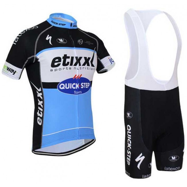 2015 ETIXX-QUICK STEP Fahrradbekleidung Radteamtrikot Kurzarm+Kurz Radhose Kaufen ZNO4T