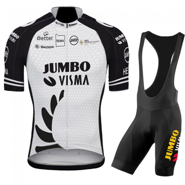 Weib Jumbo Visma New Zealand Pro Team 2021 Fahrradbekleidung Radteamtrikot Kurzarm+Kurz Radhose KcK277