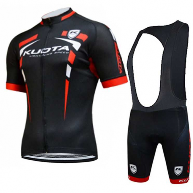 2016 Kuota Fahrradbekleidung Radteamtrikot Kurzarm+Kurz Radhose Kaufen 02 Rot YNQSN