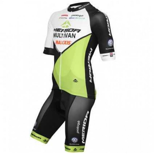 2015 MULTIVAN MERIDA Radbekleidung Fahrradtrikot Kurzarm und Fahrradhosen Kurz HI35A