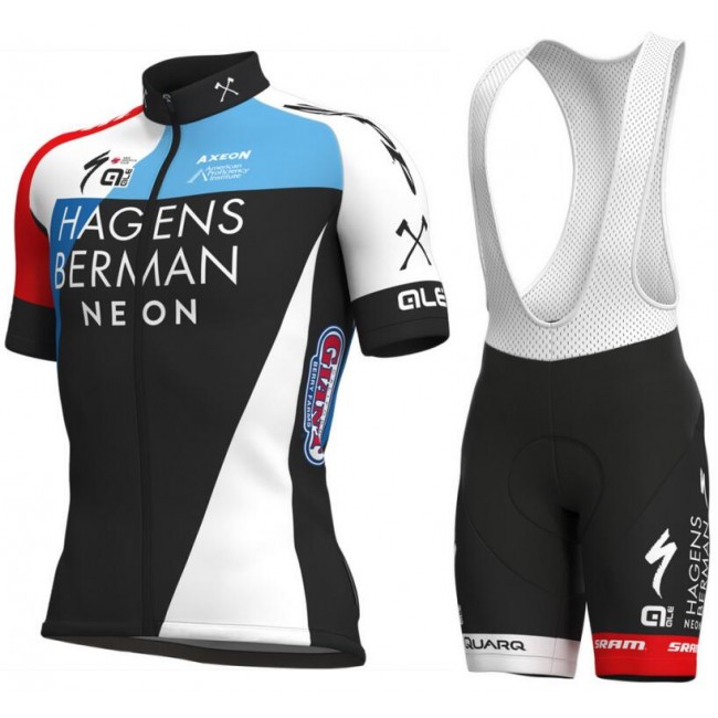 Axeon 2018 Fahrradbekleidung Radtrikot Satz Kurzarm+Kurz Trägerhose I19P2