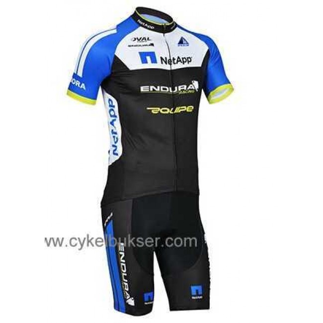 Teams Netapp Endura Radbekleidung Radtrikot Kurzarm und Fahrradhosen Kurz X64MX