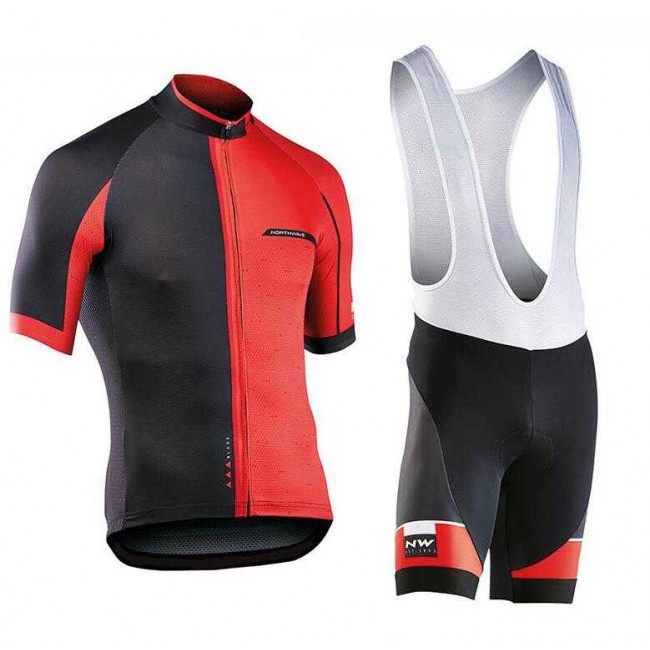 2017 NorthWave Fahrradbekleidung Radteamtrikot Kurzarm+Kurz Radhose Kaufen 09 O0MDY