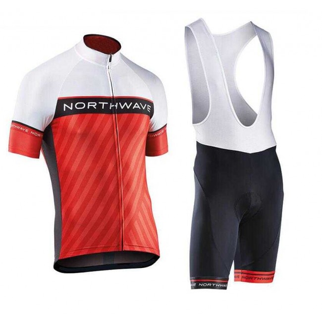 2017 NorthWave Fahrradbekleidung Radteamtrikot Kurzarm+Kurz Radhose Kaufen 03 3CPQM