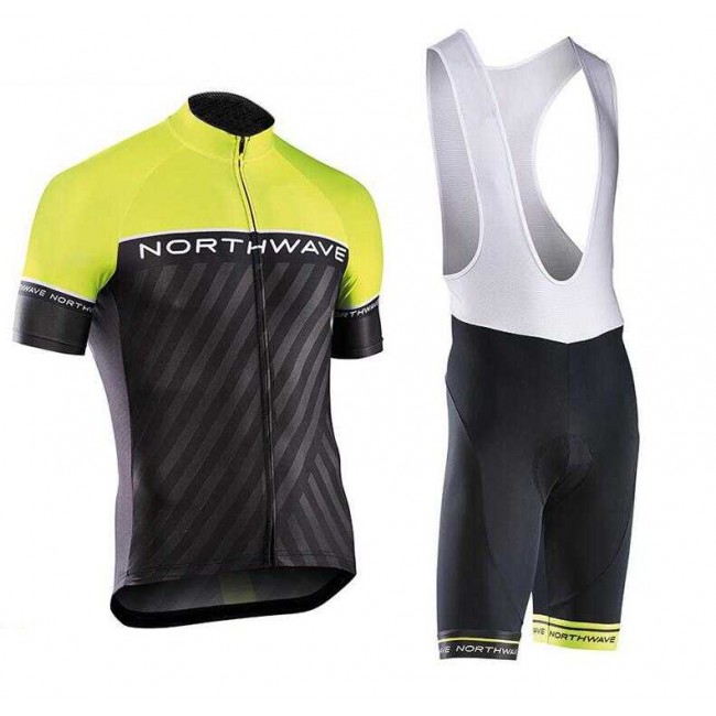 2017 NorthWave Fahrradbekleidung Radteamtrikot Kurzarm+Kurz Radhose Kaufen 07 FBENW