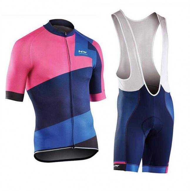 2017 NorthWave Fahrradbekleidung Radteamtrikot Kurzarm+Kurz Radhose Kaufen A01 XISW4