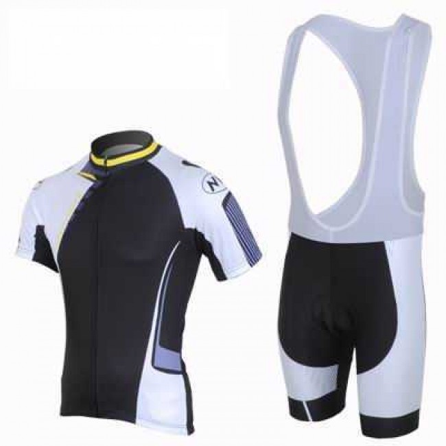 2013 Northwave Fahrradbekleidung Radteamtrikot Kurzarm+Kurz Radhose Kaufen Schwarz weiß A1URA