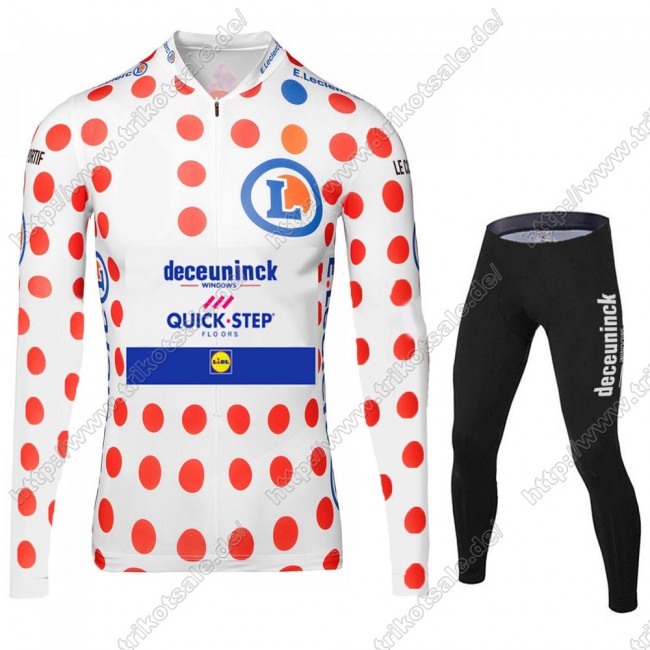 Deceuninck quick step 2021 Tour De France Fahrradbekleidung Radtrikot Langarm KOXAY