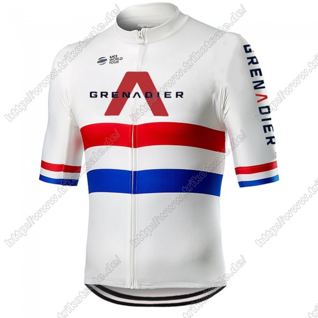 Team INEOS Grenadier 2021 Fahrradtrikot Radsport White britain ZEPTW