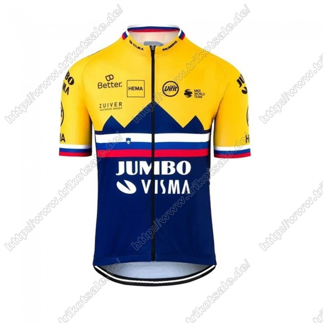 Jumbo Visma 2021 SLOVAKIAN Fahrradtrikot Radsport ESRMG