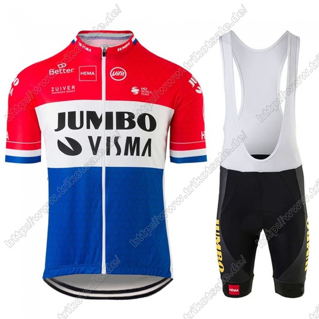 Jumbo Visma 2021 Dutch Fahrradbekleidung Radteamtrikot Kurzarm+Kurz Radhose Kaufen NRYKZ