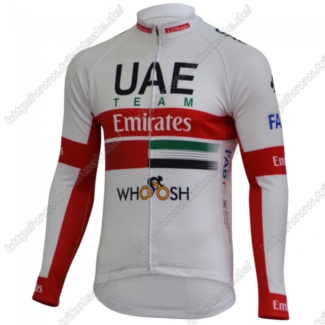 UAE EMIRATES 2021 Fahrradbekleidung Radtrikot Langarm LAOHZ