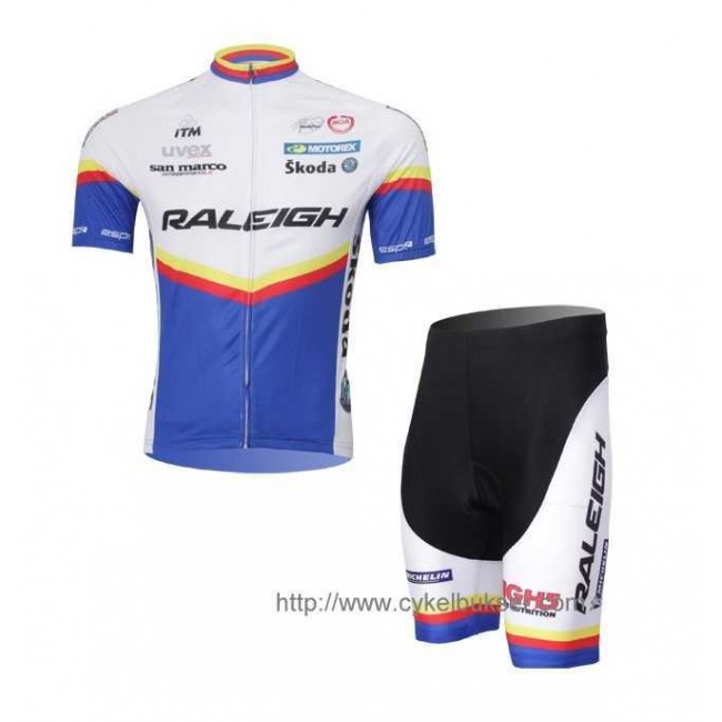 Raleigh 2012 Radbekleidung Radtrikot Kurzarm und Fahrradhosen Kurz 8MZ5L