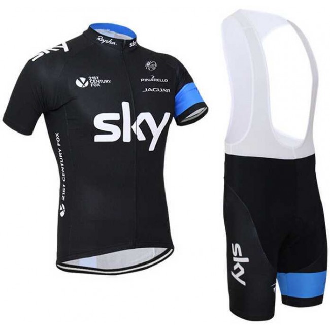 2015 Sky Fahrradbekleidung Radteamtrikot Kurzarm+Kurz Radhose Kaufen PD63T