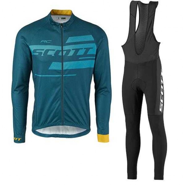 2016-2017 Nalini Fahrradbekleidung Radtrikot Langarm+Lang Trägerhose 003 K1VP9