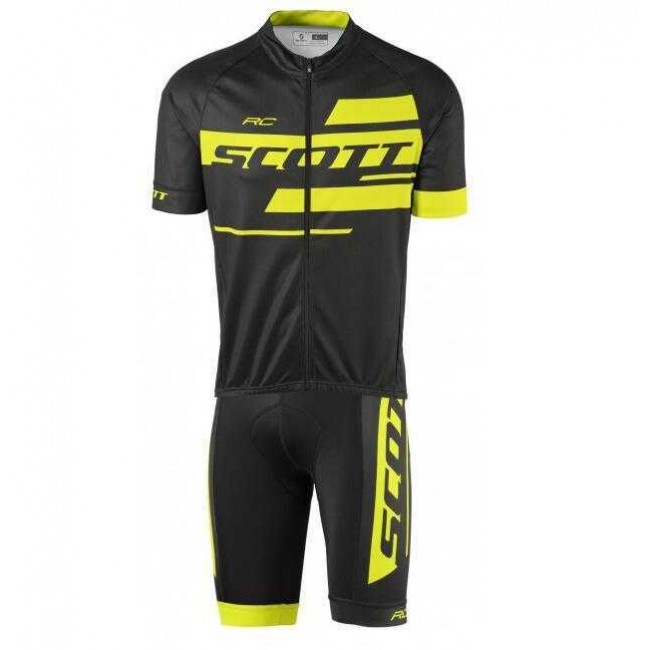 2016-2017 Scott RC Fahrradbekleidung Radteamtrikot Kurzarm+Kurz Radhose Kaufen YFM44