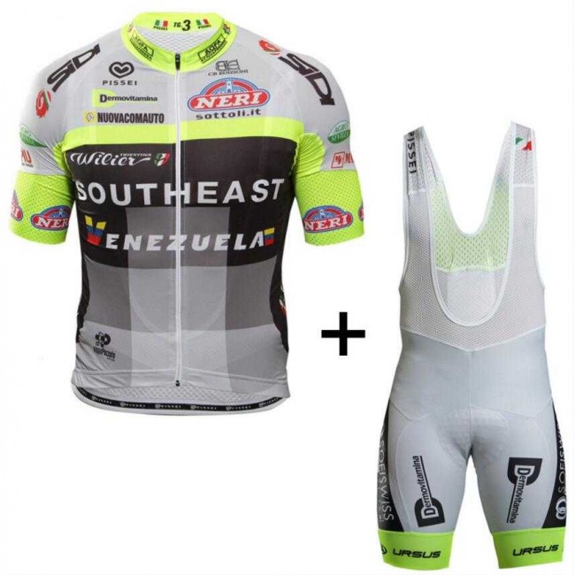 2016 SiDi Southeast Fahrradbekleidung Radteamtrikot Kurzarm+Kurz Radhose Kaufen 1 52QOI