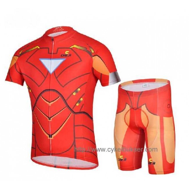 Ironman 2014 Radbekleidung Radtrikot Kurzarm und Fahrradhosen Kurz PCODM