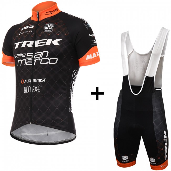 2017 Trek Fahrradbekleidung Radtrikot+Set Kurz Trägerhose BN167