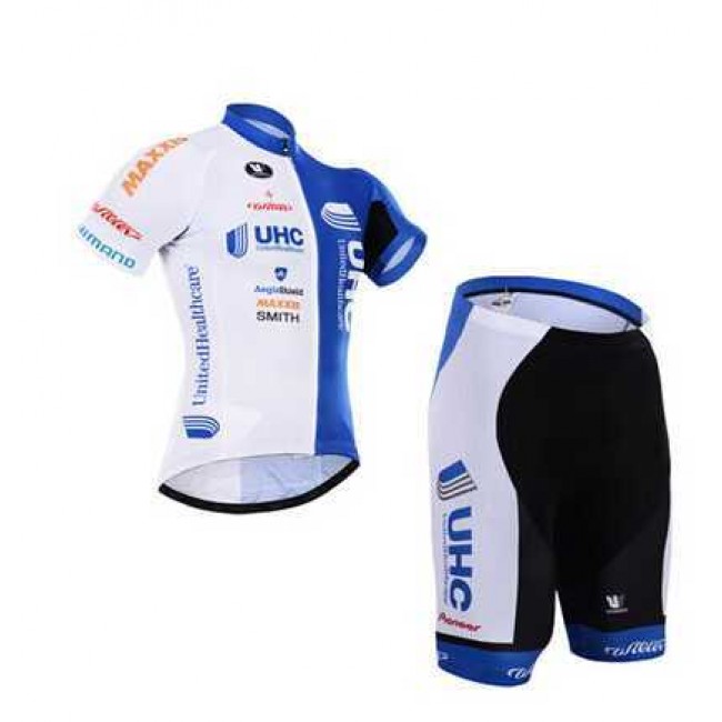 2015 UHC Fahrradbekleidung Satz Fahrradtrikot Kurzarm Trikot und Kurz Radhose TDER5