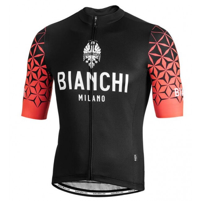 BIANCHI MILANO Pedaso red Fahrradbekleidung Radtrikot E6P2L