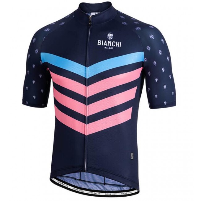 BIANCHI MILANO Nicandro Blue Fahrradbekleidung Radtrikot 7WR36