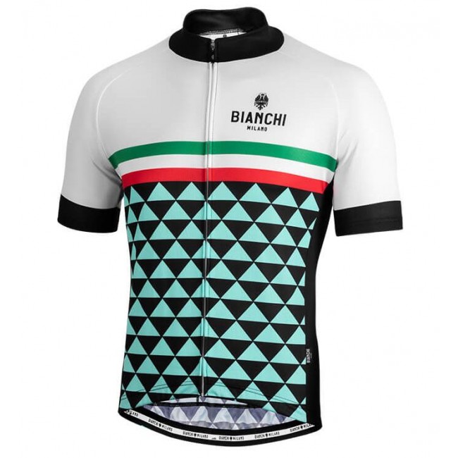 BIANCHI MILANO Codigoro white Fahrradbekleidung Radtrikot E06CE