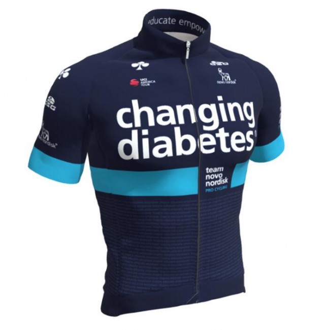 TEAM NOVO NORDISK 2019 Fahrradbekleidung Radtrikot 3IWFI