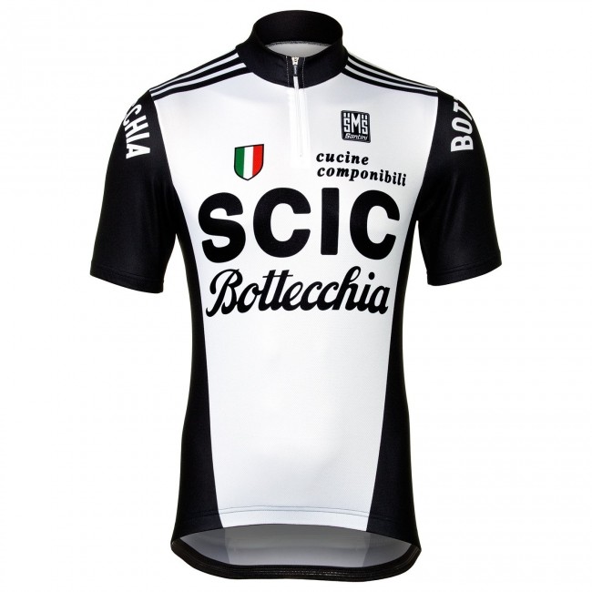 SCIC Bottecchia Retro Fahrradbekleidung Radtrikot IH2ZD