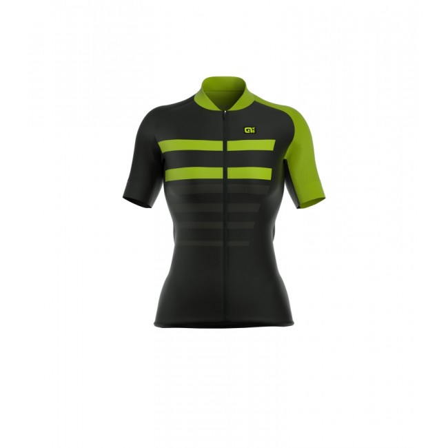 ALE PRR 2.0 PIUMA Damen Fahrradbekleidung Radtrikot fluo grün HXG9E