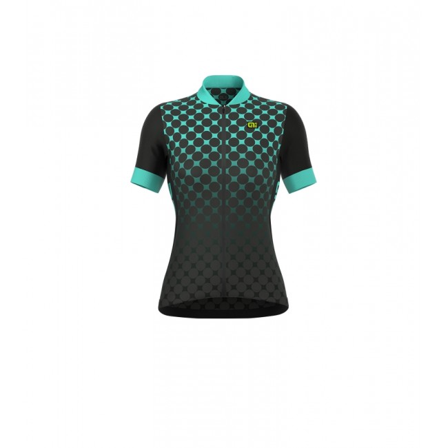 ALE EXCEL BOLAS Damen Fahrradbekleidung Radtrikot turquoise 8CLWL