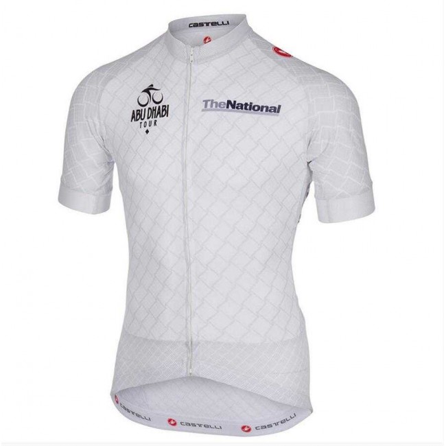 2015 Abu Dhabi Tour Fahrradtrikot Radsport weiß A8305