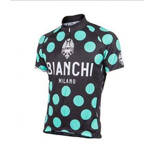 2016 BIANCHI-MILANO POLKA DOT Fahrradbekleidung Radtrikot EB9ES