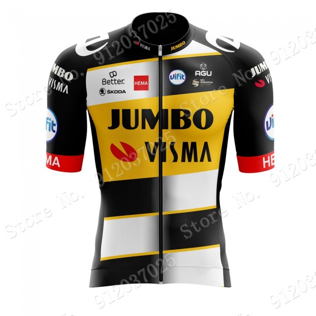 New Style Jumbo Visma 2021 Team Fahrradtrikot Radsport 3GqpE7