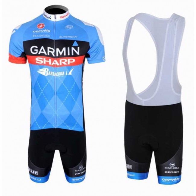 Garmin Sharp Barracuda Sudafrica kampioen Kurz Radhose Schwarz 2013 DWRIO