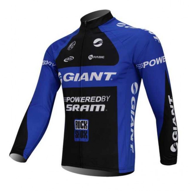 Giant Fahrradbekleidung Radtrikot Langarmen blau GOXL4