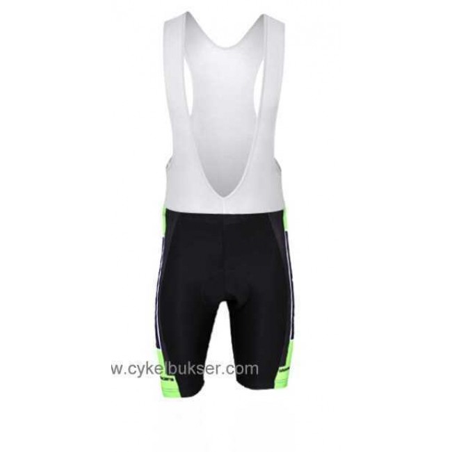 Teams Giordana Short Fahrradbekleidung Kurz Trägerhose Schwarz grün 05P6N