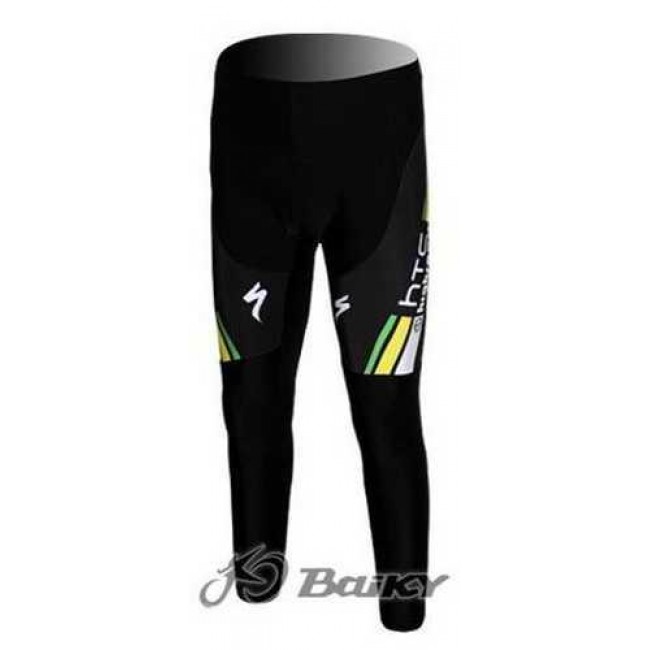 HTC-Highroad Pro Team Lange Fahrradhose weiß Schwarz 8UZ0H