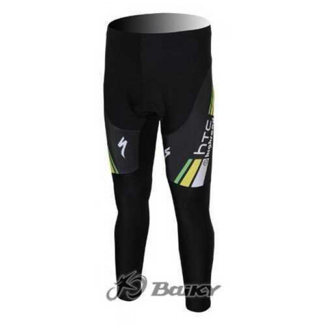 HTC-Highroad Pro Team Lange Fahrradhose Schwarz 6T3EA