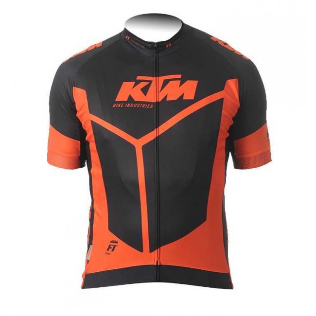 2015 KTM Pro team Schwarz orange Fahrradtrikot Radsport 047CA