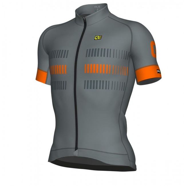 Ale Graphics PRR Strada-grijs Fahrradbekleidung Radtrikot 65STL