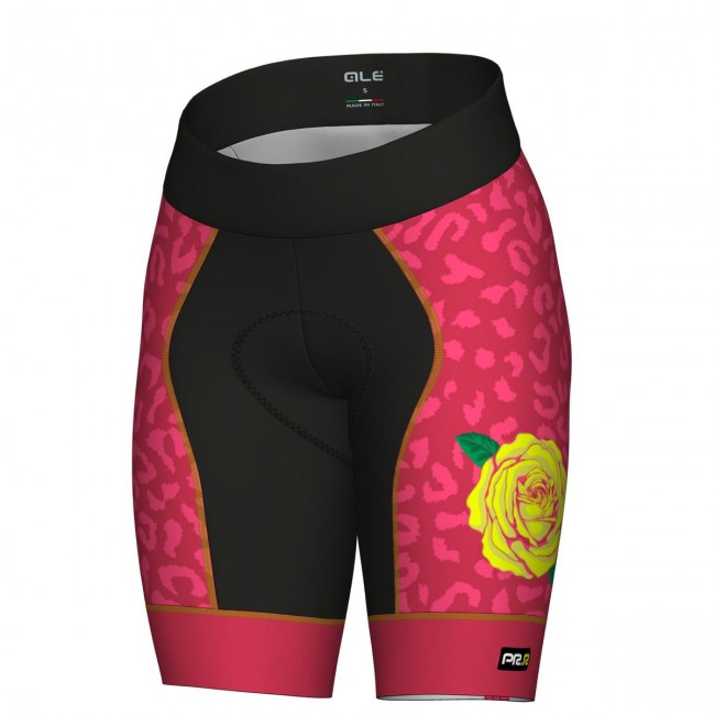 Damen Ale Graphics PRR Agguato-roze Kurz Radhose EM2BZ