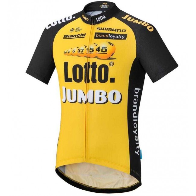 2017 Lotto Fahrradtrikot Radsport gelb ALXCF